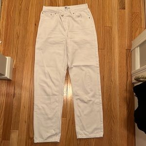Perfect summer white jeans